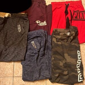 Pink sweatpants bundle